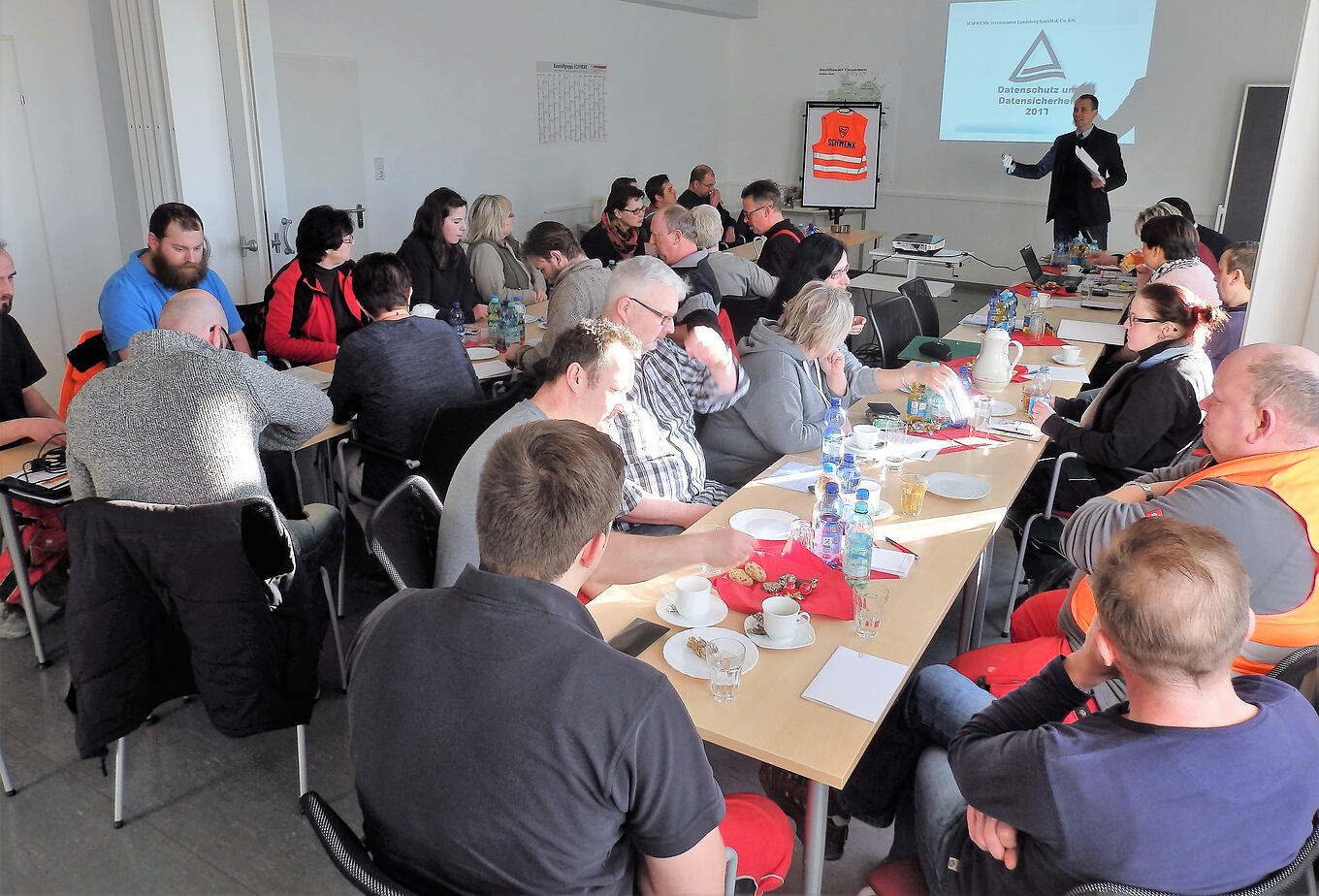 Schulung unserer Mitarbeiter im SCHWENK Technologiezentrum