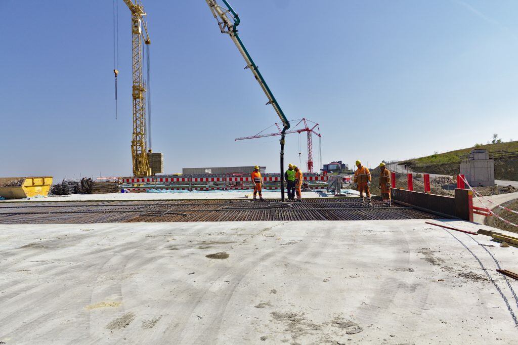 Baustellenbericht „Spezialbeton für den Bau des Katzenbergtunnels in Würzburg“