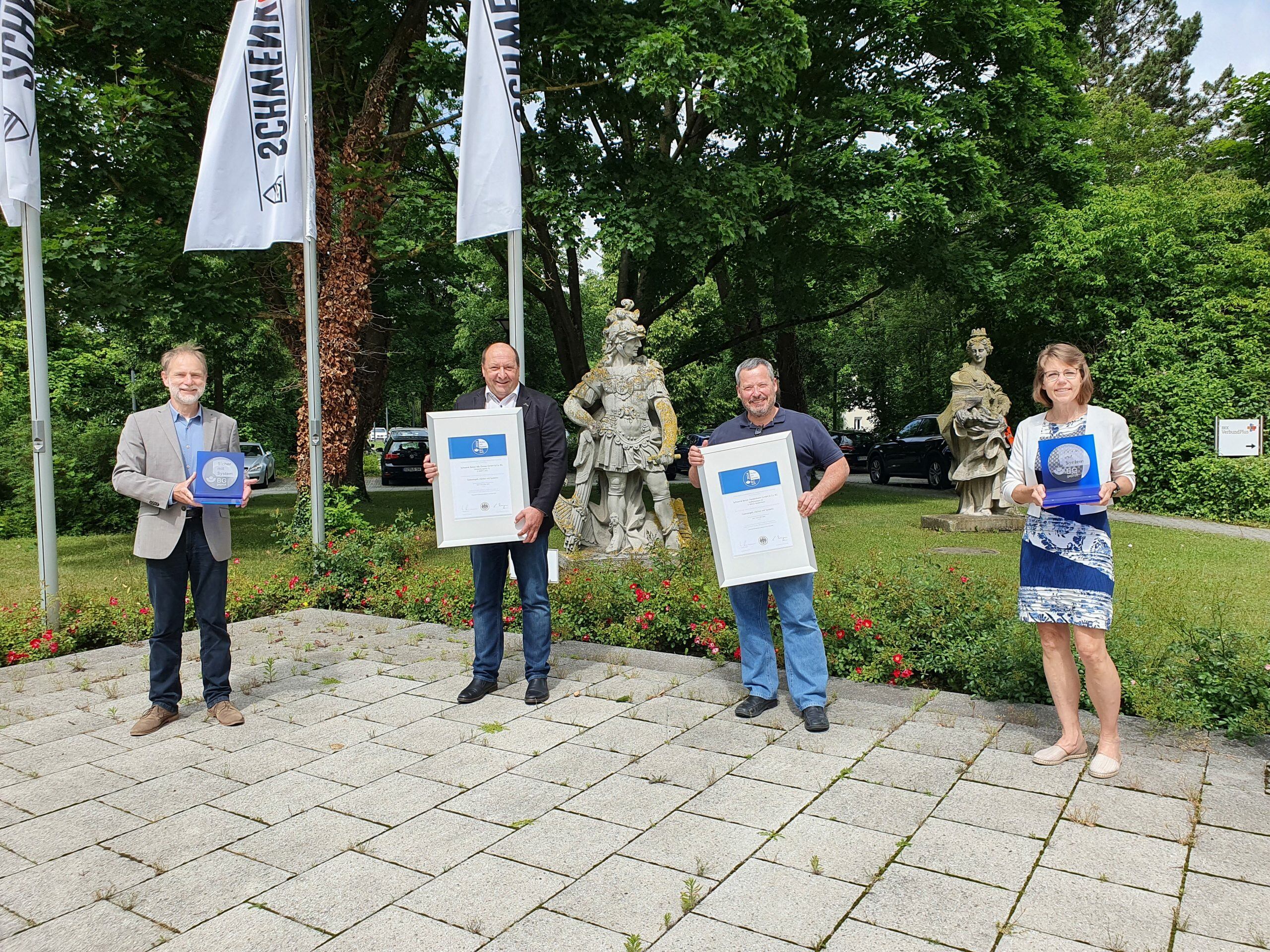 Gütesiegel Sicher mit System SCHWENK Beton Alb-Donau und SCHWENK Beton Heidenheim