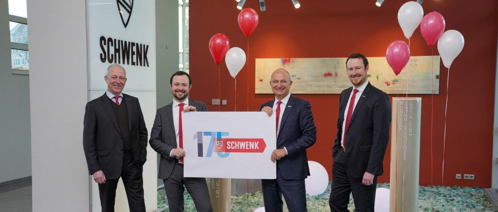SCHWENK feiert 175-jähriges Firmenjubiläum