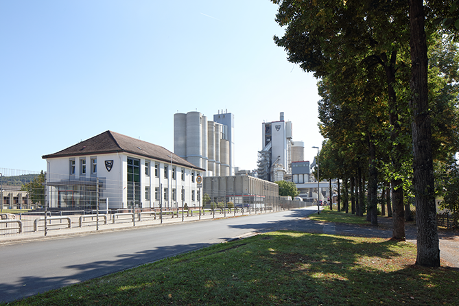 Klinkereffizienter Zement für die Transportbetonindustrie aus dem Werk Karlstadt