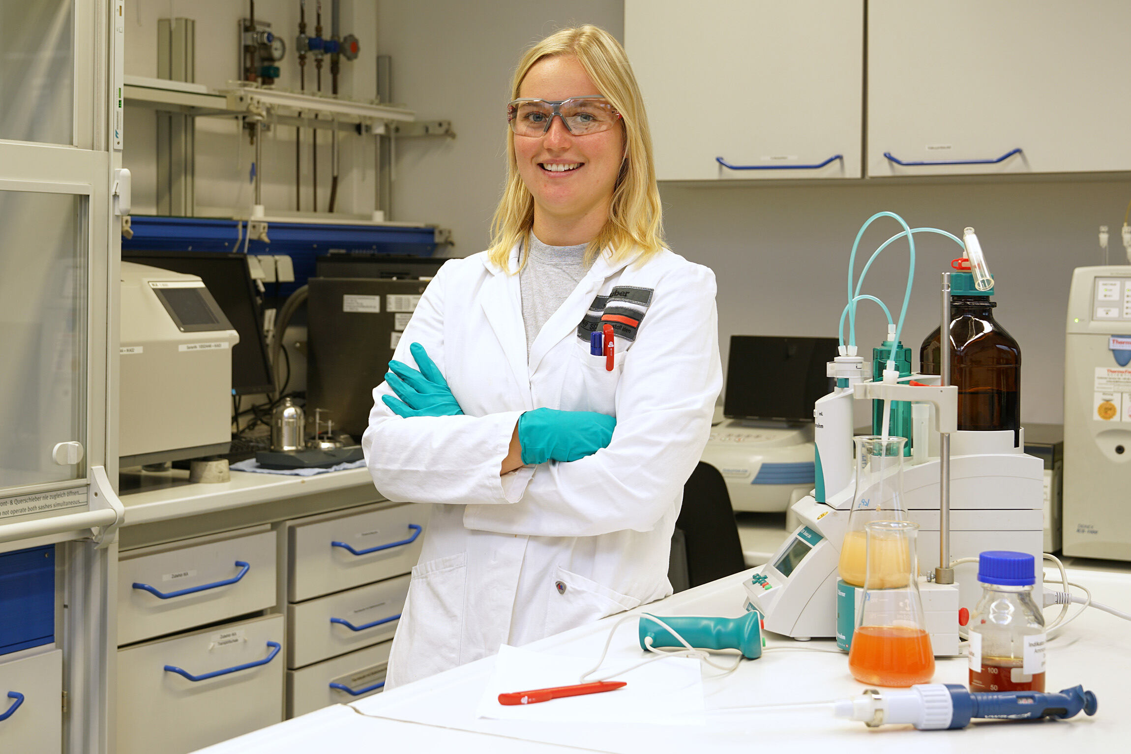 Anja Huber – ZE ALL Chemistry Laboratory Technician