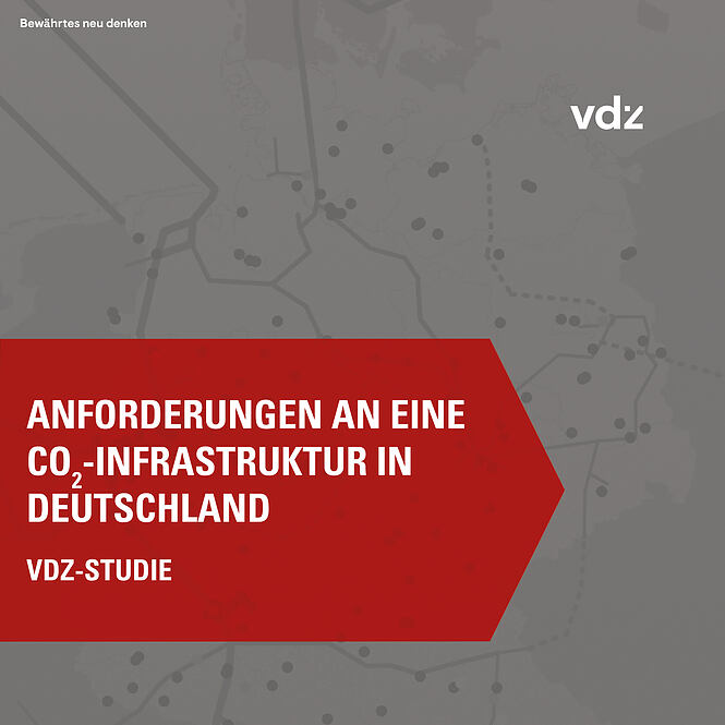 VDZ-Studie zu Anforderungen an eine CO2-Transportinfrastruktur in Deutschland