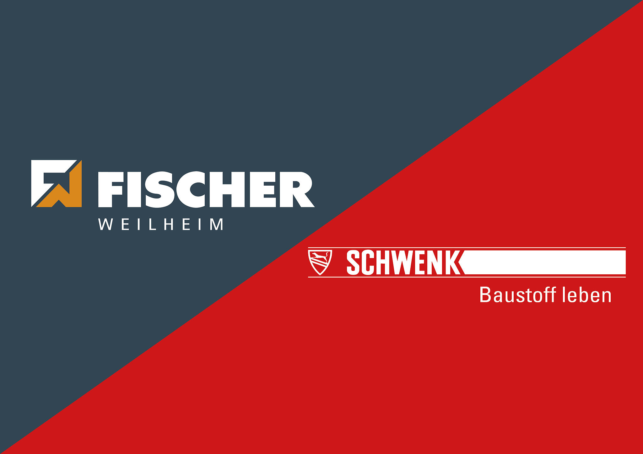 Logos FISCHER Weilheim und SCHWENK