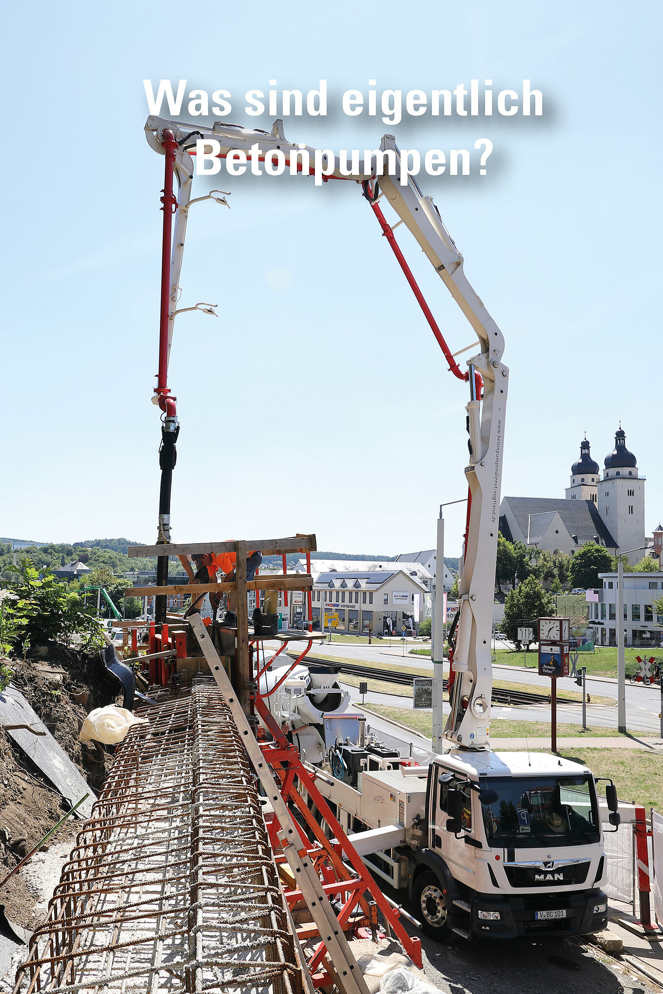 Betonpumpen Funktion