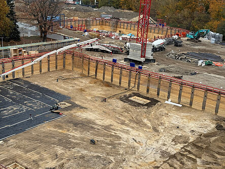 Einbau Level 4 Beton