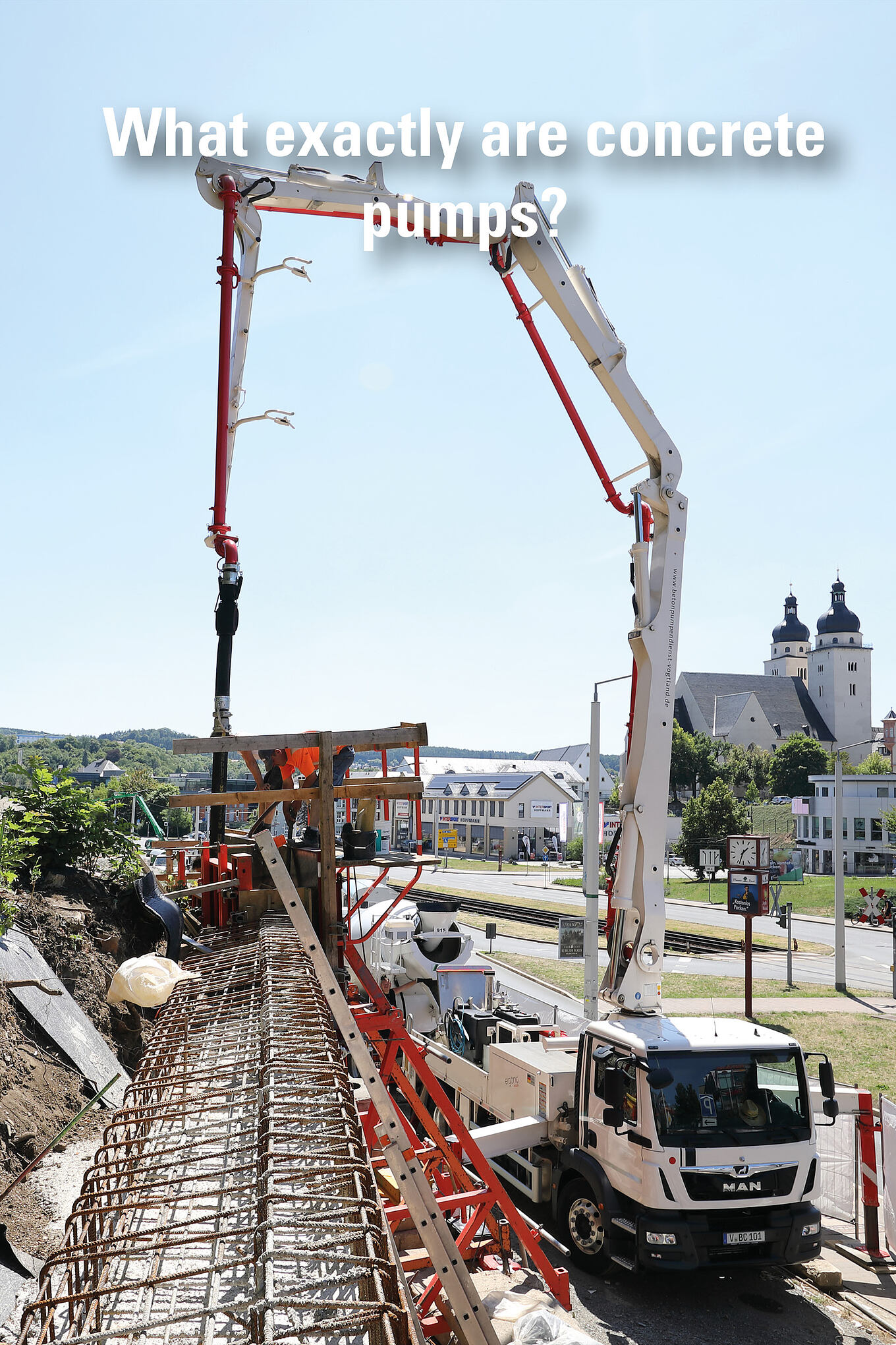 Betonpumpen Funktion