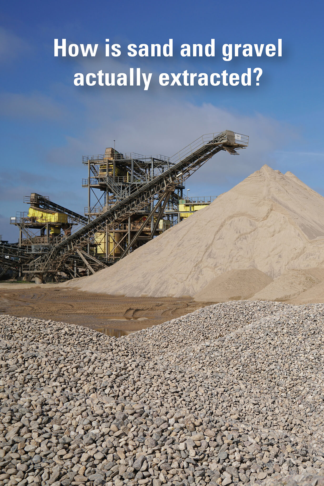 Sand&Kies herstellung